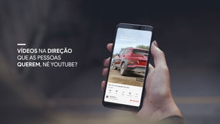 VÍDEOS NA DIREÇÃO
QUE AS PESSOAS
QUEREM, NÉ YOUTUBE?
 