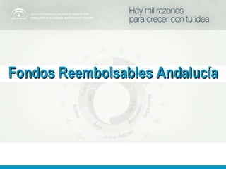 Fondos Reembolsables Andalucía 