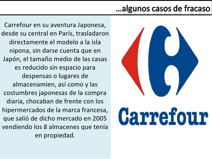 Resultado de imagen de Carrefour,  el fracaso de un modelo