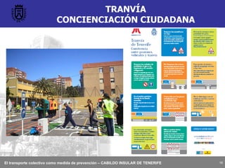 TRANVÍA CONCIENCIACIÓN CIUDADANA 