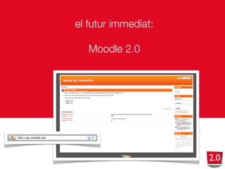 Usos i tendències de futur de Moodle