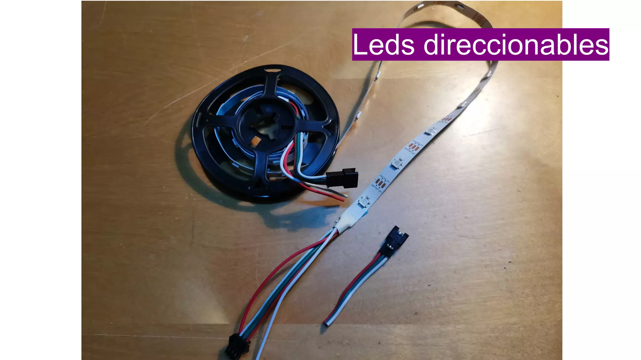 Leds direccionables
 