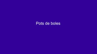 Pots de boles
 