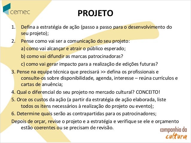 Projetos Culturais - Daniele Torres (Janeiro 2015) Rede Cemec