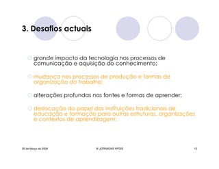 Jornadas Apdis 2008 Isabel Andrade