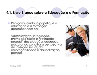 Jornadas Apdis 2008 Isabel Andrade