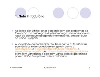 Jornadas Apdis 2008 Isabel Andrade