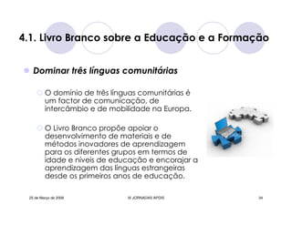 Jornadas Apdis 2008 Isabel Andrade