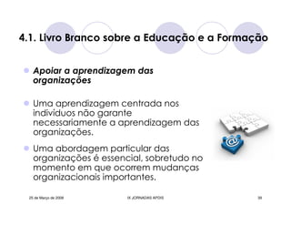 Jornadas Apdis 2008 Isabel Andrade