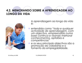 Jornadas Apdis 2008 Isabel Andrade