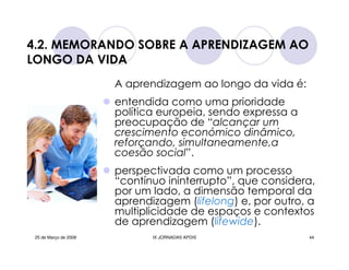 Jornadas Apdis 2008 Isabel Andrade