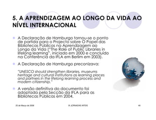 Jornadas Apdis 2008 Isabel Andrade