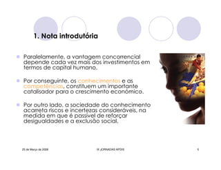 Jornadas Apdis 2008 Isabel Andrade