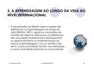 Jornadas Apdis 2008 Isabel Andrade