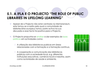 Jornadas Apdis 2008 Isabel Andrade