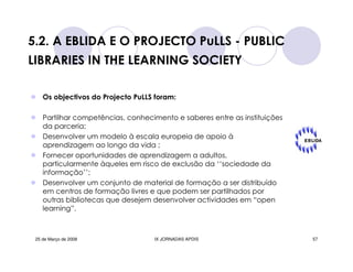 Jornadas Apdis 2008 Isabel Andrade