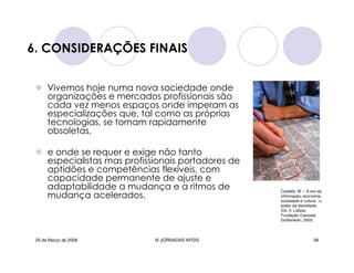 Jornadas Apdis 2008 Isabel Andrade