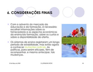 Jornadas Apdis 2008 Isabel Andrade