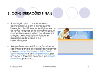 Jornadas Apdis 2008 Isabel Andrade