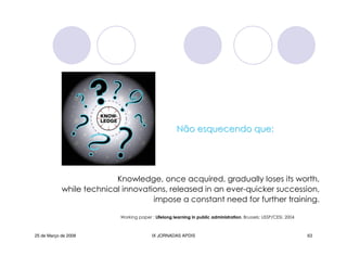 Jornadas Apdis 2008 Isabel Andrade