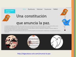 http://olgacatasus.wix.com/anuncia-la-paz
 