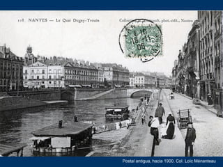 Postal antigua, hacia 1900. Col. Loïc Ménanteau
 