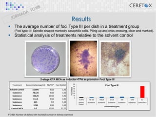 Cell Transformation assay CTA (D. Ramos) | PDF
