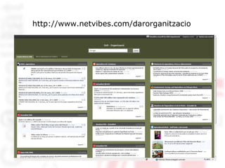 http://www.netvibes.com/darorganitzacio 
