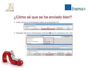 ¿Cómo sé que se ha enviado bien? 
 