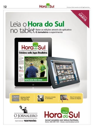 12   Criciúma, 28 de novembro de 2012 l Quarta-feira
 