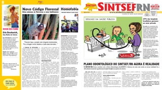 Jornal do SINTSEF/RN - Julho/2011