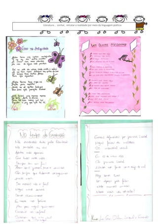 Literatura... sonhar, retratar a realidade por meio da linguagem poética

 