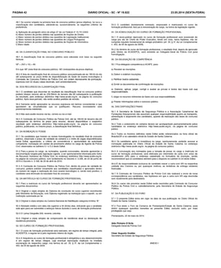 PÁGINA 42 DIÁRIO OFICIAL - SC - Nº 19.822 23.05.2014 (sexta-feira)
 