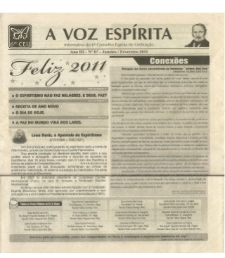 Jornal a voz espírita ano iii nº 7