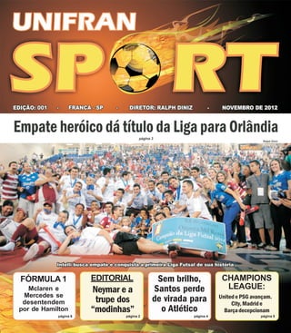Calaméo - Jornal Arena 032 - O seu jornal de esportes - 28/09/2012
