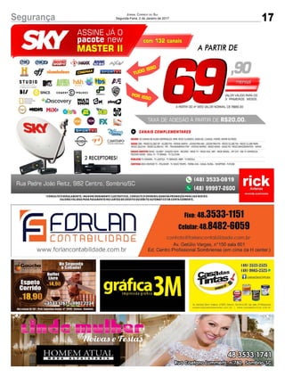 17Segurança Jornal Correio do Sul
Segunda-Feira, 2 de Janeiro de 2017
 