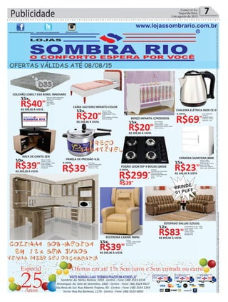 Publicidade 7Correio do Sul
Segunda-feira,
3 de agosto de 2015
 