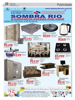 Publicidade12 Correio do Sul
Segunda-feira,
24 de agosto de 2015
 