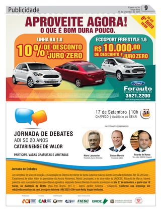 Publicidade 9Correio do Sul
Terça-feira,
15 de setembro de 2015
 