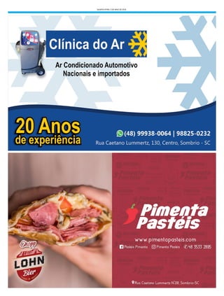 QUARTA-FEIRA, 2 DE MAIO DE 2018
 