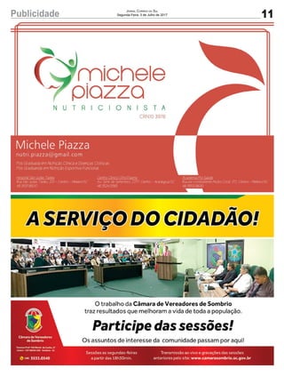11Publicidade Jornal Correio do Sul
Segunda-Feira, 3 de Julho de 2017
 