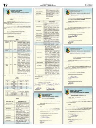 12 GeralJornal Correio do Sul
Quarta-Feira, 3 de Maio de 2017
 