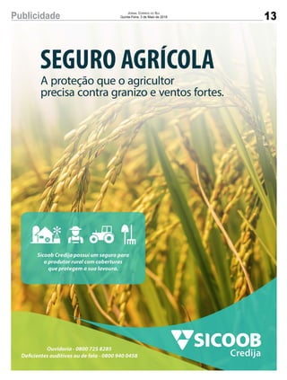 13Publicidade Jornal Correio do Sul
Quinta-Feira, 3 de Maio de 2018
 