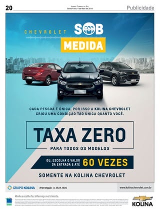 20 PublicidadeJornal Correio do Sul
Sexta-Feira, 4 de Maio de 2018
 