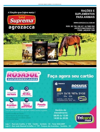 SEXTA-FEIRA, SÁBADO E DOMINGO, 4, 5 E 6 DE MAIO DE 2018
 