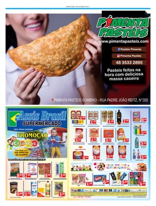 QUARTA-FEIRA, 4 DE OUTUBRO DE 2017
 