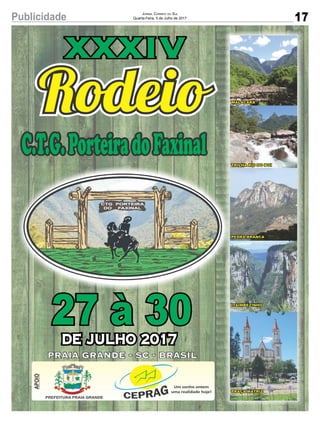 17Publicidade Jornal Correio do Sul
Quarta-Feira, 5 de Julho de 2017
 