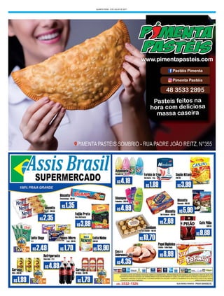 QUARTA-FEIRA, 5 DE JULHO DE 2017
 