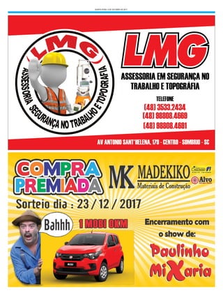 QUINTA-FEIRA, 5 DE OUTUBRO DE 2017
 