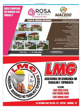 TERÇA-FEIRA, 6 DE MARÇO DE 2018
 